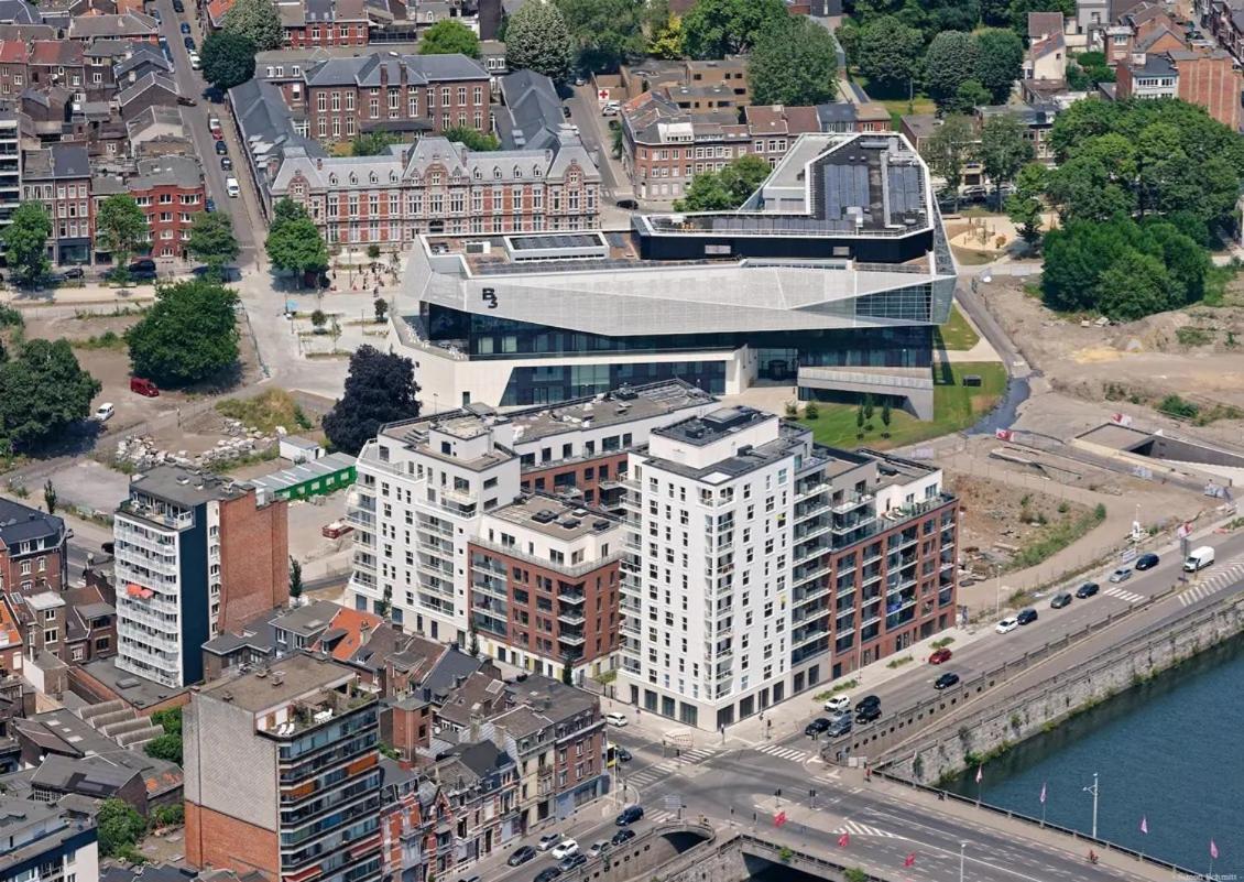 Superbe Appartement Neuf Et Moderne A Lieja Exterior foto